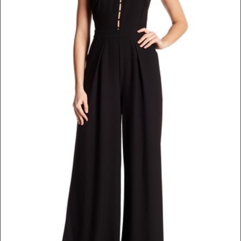 ZAC Zac Posen Sleeveless Wide Leg Jumpsuit - Picture 2 of 8